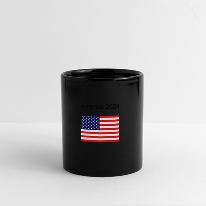 Vote 4 America Mug - black