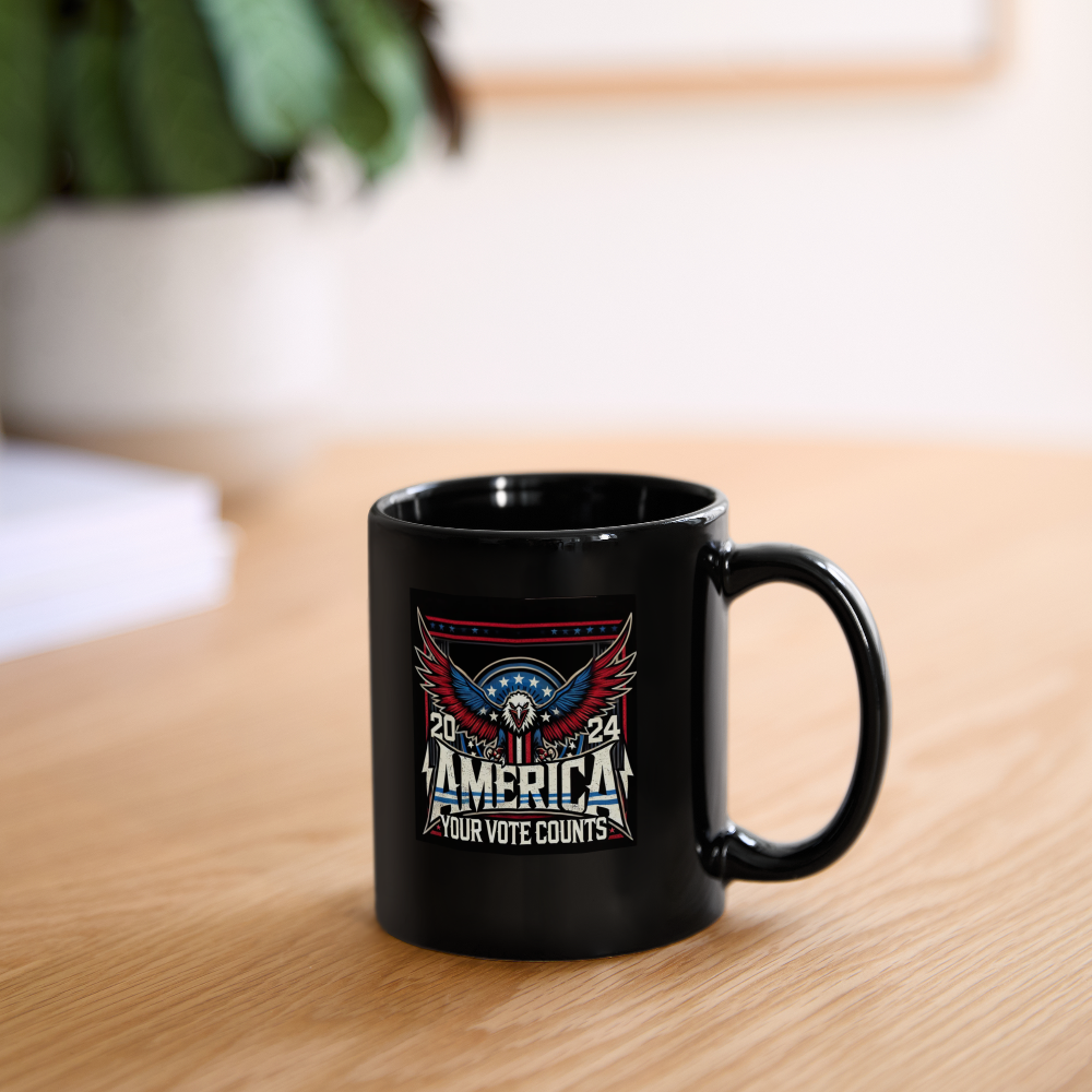 Vote 4 America Mug - black